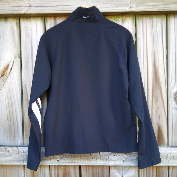 Nike Classic Black & White Sateen Finish Jacket - Picture 7 of 7